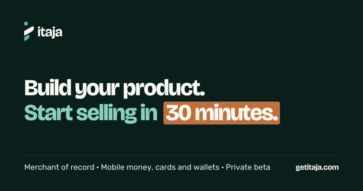 Itaja β Fintech & Monetization Infrastructure